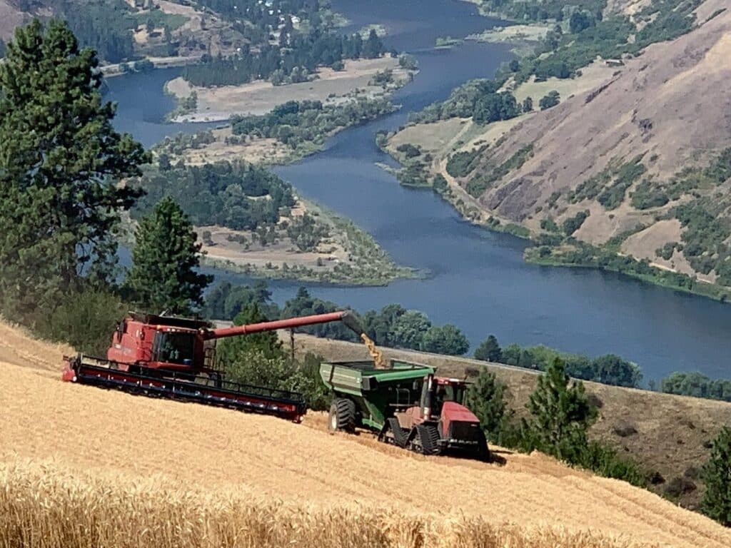 Brammer Farms, Hillco Photo Contest, Winner, hillco, leveling system, hillside farming, 2020