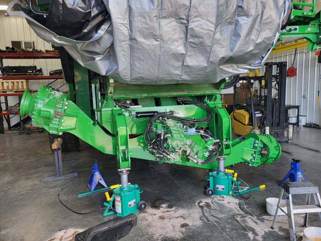 Hillco X9 prototype build, transmission reinstallation