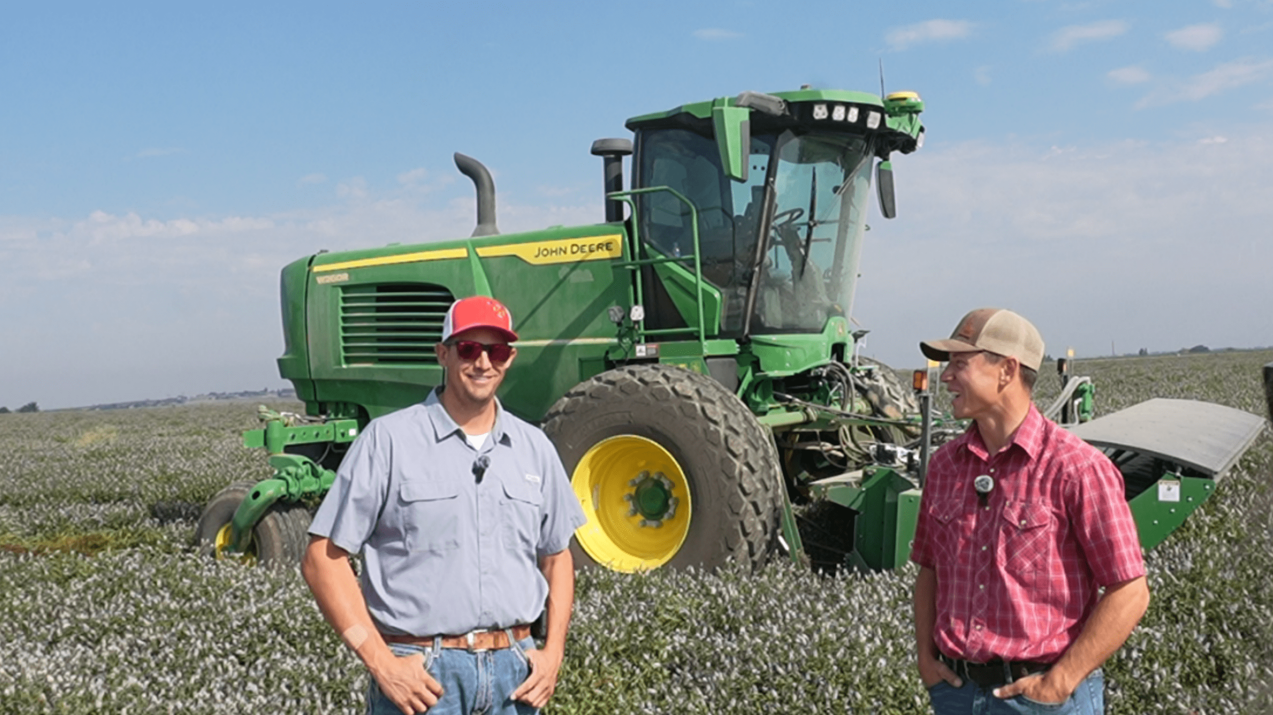 hillco in the field, hillco and christensen farms, hillco specialty crop header, hillco head, hillco customer review, SC1500