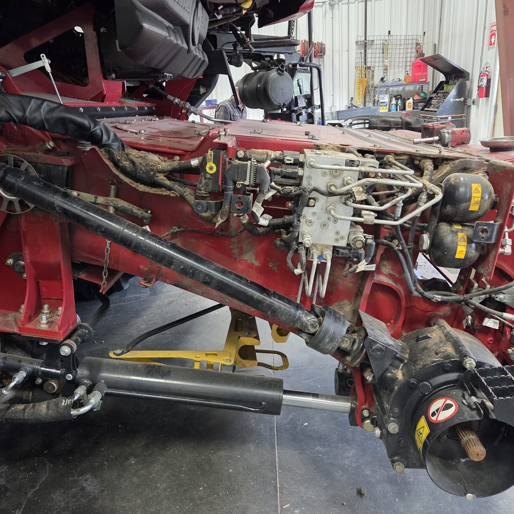hillco af10 prototype install feederhouse