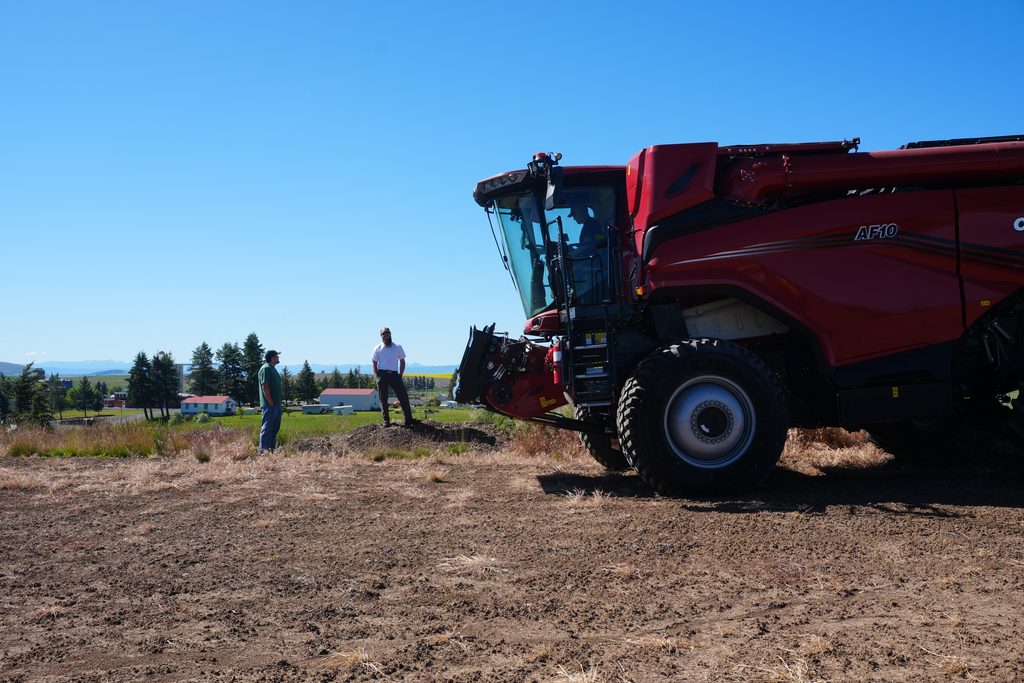 AF10. Hillco af10, hiilco machine, hillco case combine, hillco prototype, hillco build, hillco, nezperce id, hillco leveling system